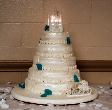 Castle Wedding Cake This wedding cake was done with a Cinderella theme